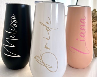 theBRIDESBOXX JGA Trinkbecher personalisiert Tumbler Becher Junggesellenabschied Geschenk