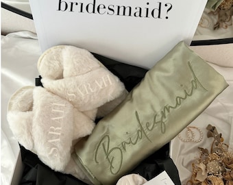 theBRIDESBOXX Proposalbox Geschenkbox für deine Brautjungfer oder Trauzeugin