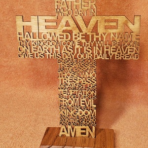 The Lord's Prayer Cross