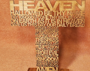 The Lord's Prayer Cross