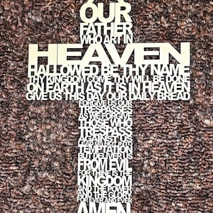 The Lord&#39;s Prayer Wall Art