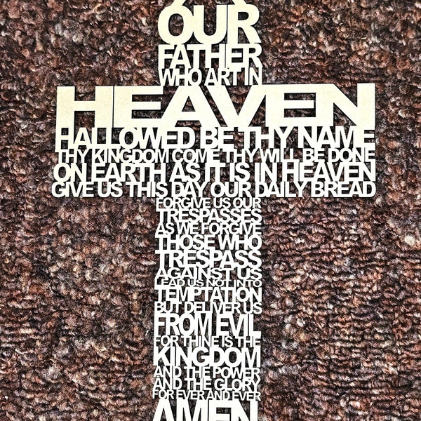 The Lord's Prayer Wall Art