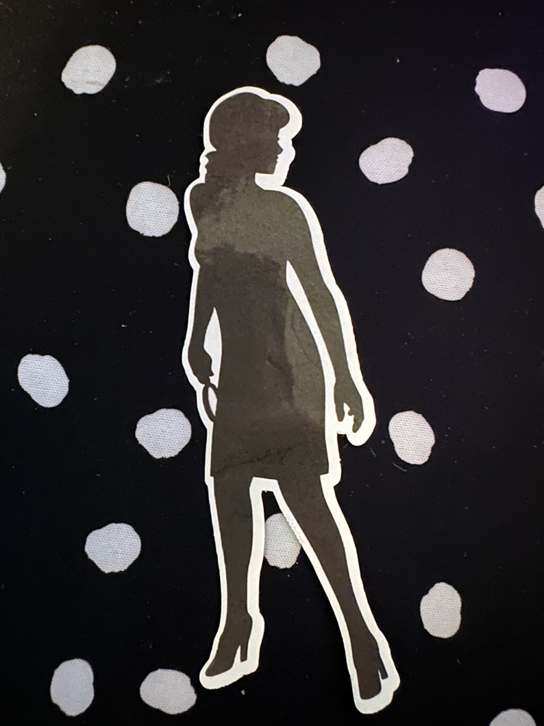 Nancy Drew Silhouette Sticker - Etsy