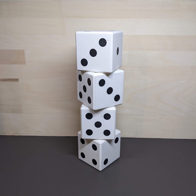 Dice Puzzle 3D Printed Puzzle Box Etsy