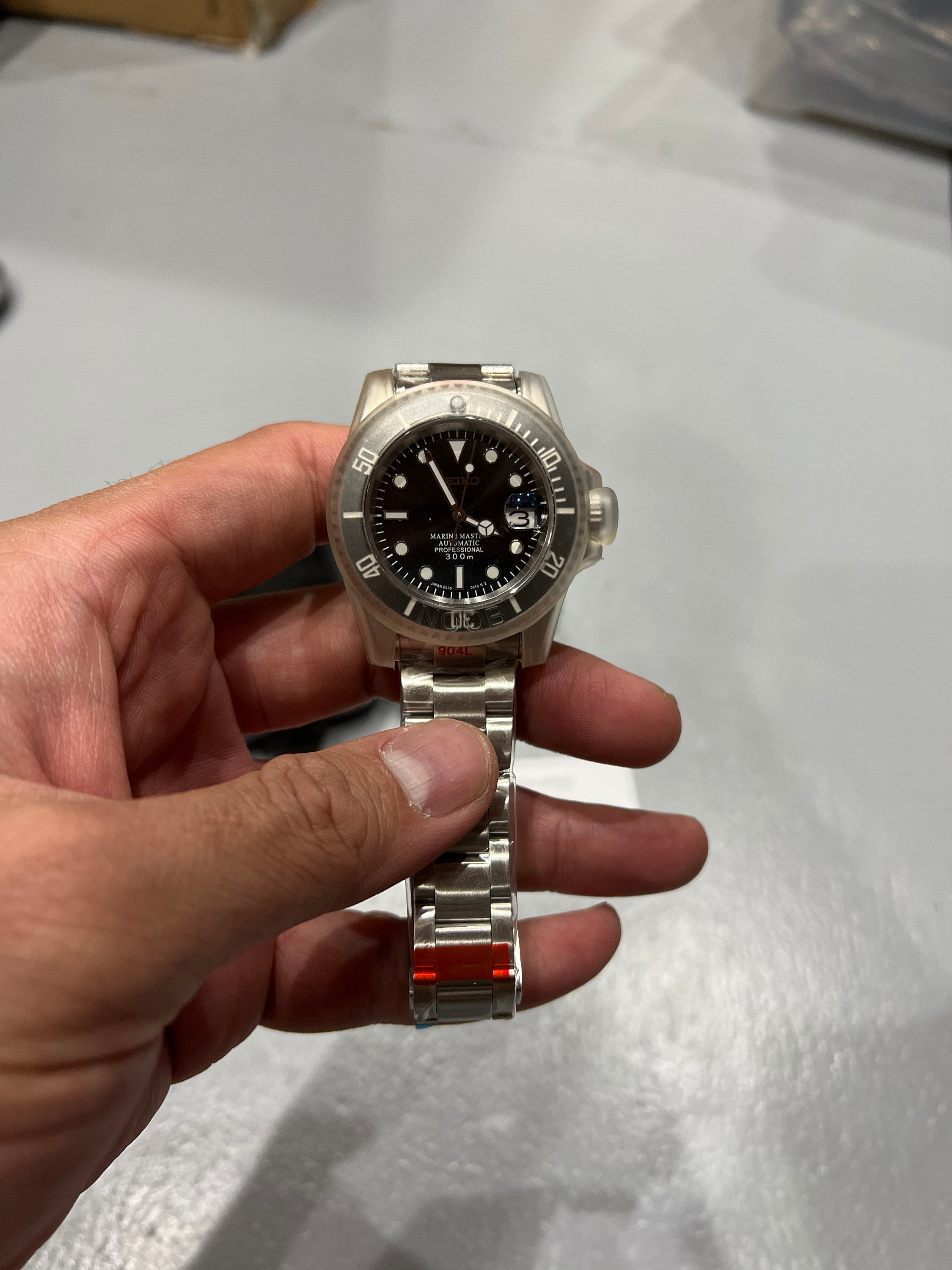キングヒロシ 新品 NH35 MOD ヴィンテージ オマージュ カスタム Yahoo!オークション - SEIKO MOD NH35 カスタム EXオマージュ