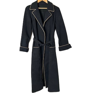 Brodkin Vintage Ultrasuede Faux Suede Robe With Tie Belt and Pockets size M