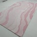 Premium Quality Designer Pink Gradient Area Rug for Living Room Modern ...