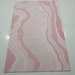 Premium Quality Designer Pink Gradient Area Rug for Living Room Modern ...
