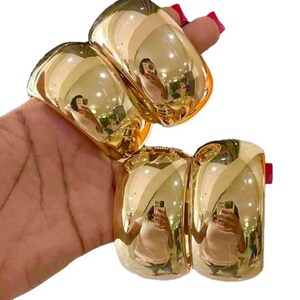 Pulsera de plata de ley 999K, brazalete ancho de acero inoxidable, imagen 8