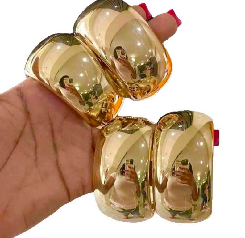 Pulsera de plata de ley 999K, brazalete ancho de acero inoxidable, imagen 8