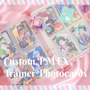 Personalisierte Pokemon MastersEX Fotokarten