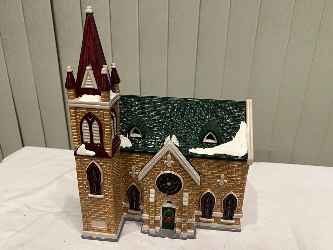 Department 56 the Original Snow Village Mount Olivet Church - Etsy