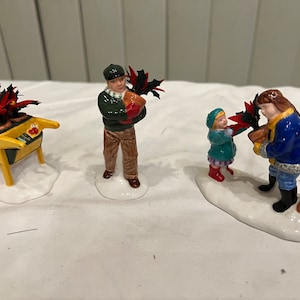 Department 56 - The Original Snow Village - Poinsettias for Sale