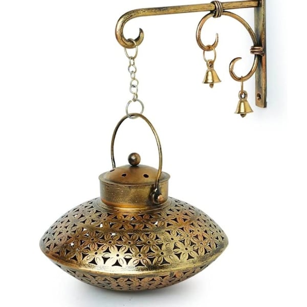 Kettle Shaped Metal Tealight Holder,Degachi Doop Multicolor Metal Wall Art,Elite Wall Decor Hangings,brass candle holder,tealight holder