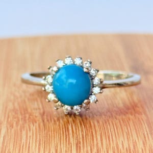 Turquoise Rings | Women Rings | Silver Band | Turquoise Jewelry | Handmade Jewelry | Gift for Wife | unique Rings | 925 Sterling Silver
