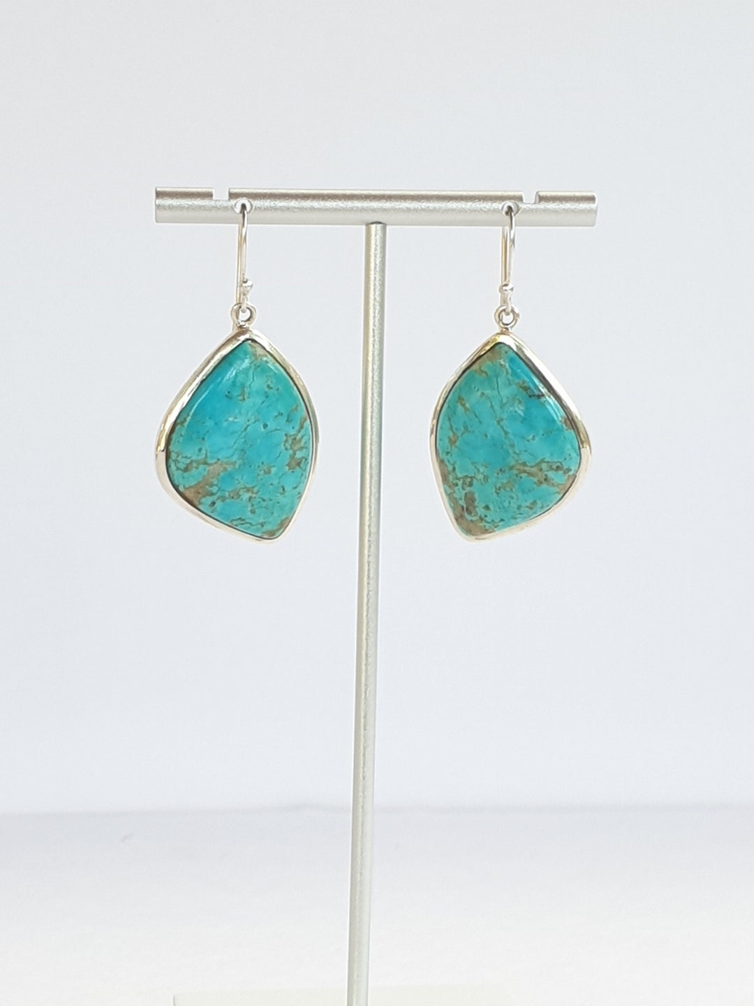 Verona Tulip Drop Earrings - Turquoise main image 0