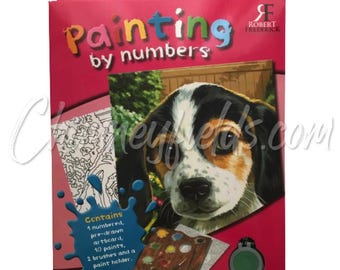 Robert Frederick Puppy Acrylic Painting By Numbers Kit