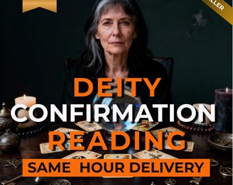 Deity Confirmation Reading | Matron & Patron Deity Identification | Channeled Message | Same Hour Delivery | Personalized PDF Report
