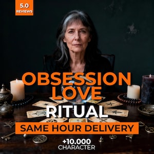 Obsession Love Ritual | Powerful Bonding Love Casting | Magnetic Attraction & Deep Desire | Make Them Think of You More | Personalized PDF