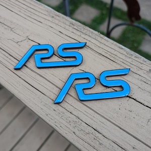 Focus RS Custom Badges (Pair)