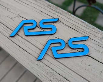 Focus RS Custom Badges (Pair)