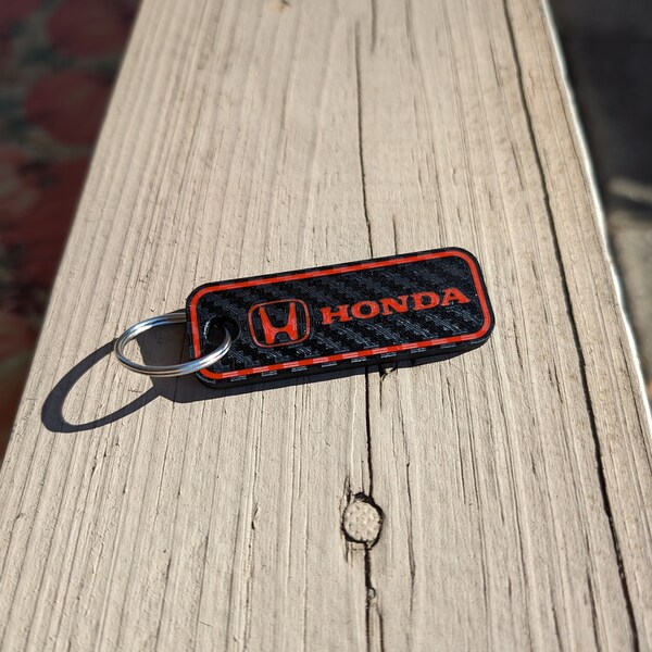 Honda Keychain Etsy