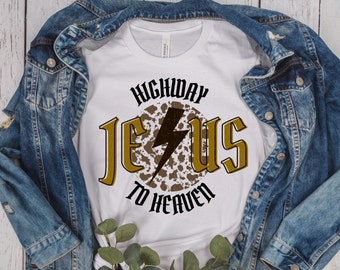 Highway to Heaven PNG Christian PNG Christian Design Sublimation Design Jesus PNG Christian Sublimation Digital Download