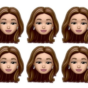 10 x Custom Memoji Stickers | Apple | Emoji | iPhone | Personalized | Gift