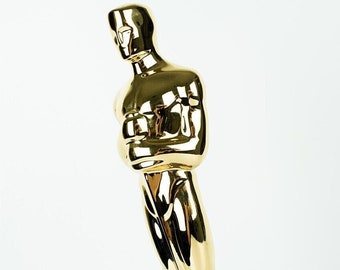 Hollywood Movie Film Award Academy Statue Oscar with Box