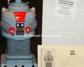 Lost in Space B-9 Robot Limited Edition 14" Collector's Cookie Jar Made in 1999