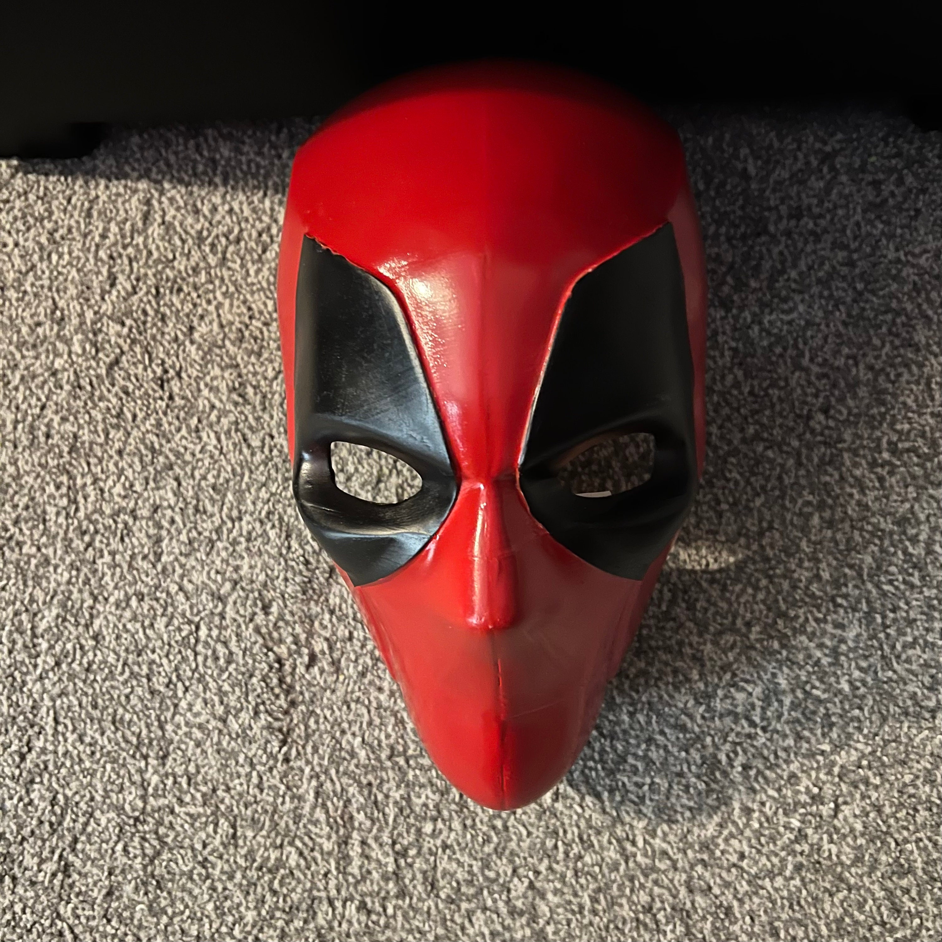 Jong affix limoen Deadpool Mask - Etsy