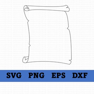 Scroll SVG cut file