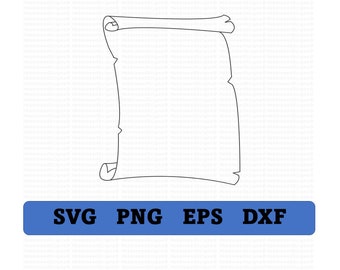 Scroll SVG cut file