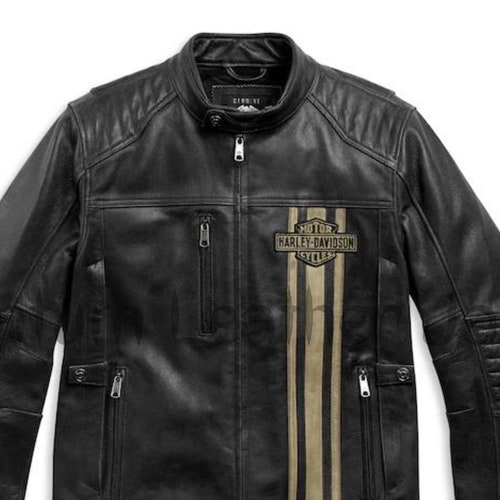 Men's Bill Goldberg HD Black Motorcycle Leather Jacket - Etsy