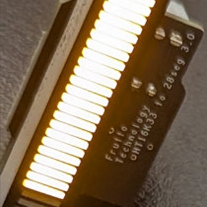 Carte PCB pour bargraphe 28 segments pour Spengler Neutrona wand