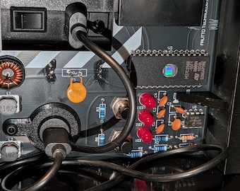 Experimental Powercell Insert for stock Haslab Afterlife, Hasbro 84 Proton Pack board and GPStar II board