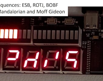 High Quality Boba Fett/Moff Gideon LED Chest Display ONLY Fully Assembled and Tested