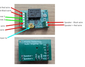 Haslab Ghostrap Audio Amplifier (Solder REQUIRED)