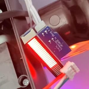 SANS SOUDURE Carte graphique à barres 28 segments requise pour la baguette Spengler à neutrons (version autonome avec séquence de tir)