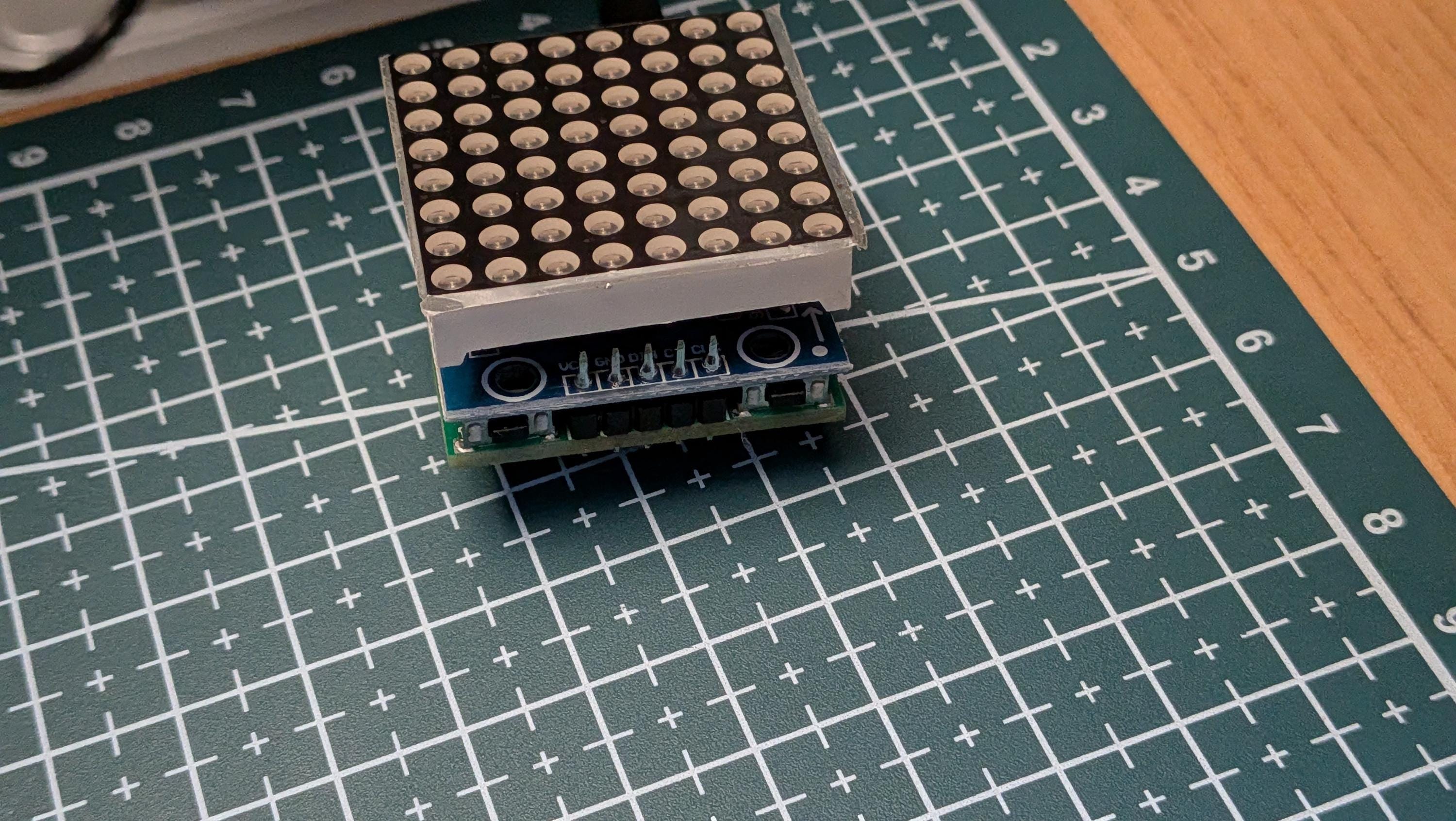 Led Matrix Pixel Animations 8x8 LED Matrix With Several Animations and Memory - Etsy