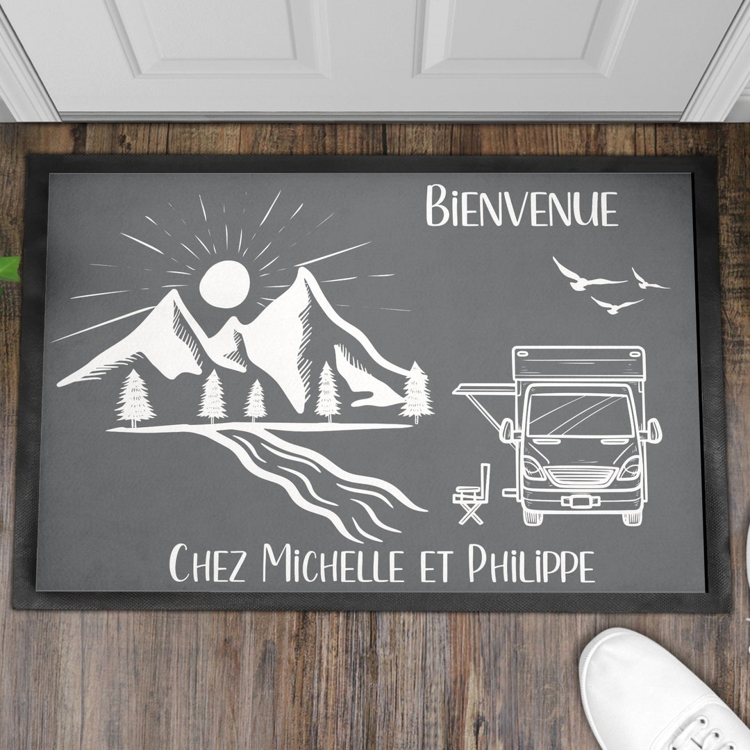 Outdoor Entrance Mat for Customizable Motorhome Vanlife Motorhome ...