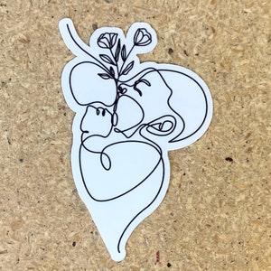 Nursing Mama Breastfeeding Sticker: nursing mom floral breastfeeding decal for tumblers, Stanley cup, laptop, phone case etc.