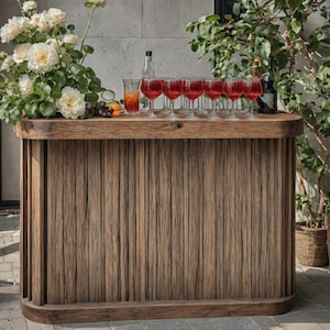 Bar table / Restaurant table / Catering furniture / Solid wood table / Solid wood / Real wood table / Bar / Restaurant