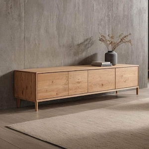 Lowboard / Sideboard / Console table / Solid wood table / Side table / Cabinet / Solid wood / Real wood table