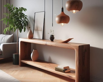 Lowboard / Sideboard / Console table / Solid wood table / Side table / Cabinet / Solid wood / Real wood table
