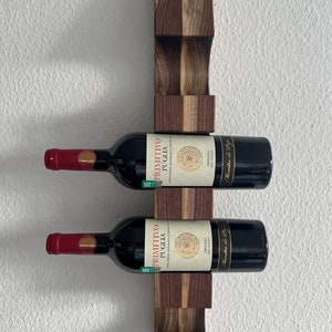 Weinflaschenhalter / Weihnachtsgeschenk Wein / Weinregal Wand / Geschenkidee Wein / Weinhalter Wand / Flaschenregal / Flaschenständer