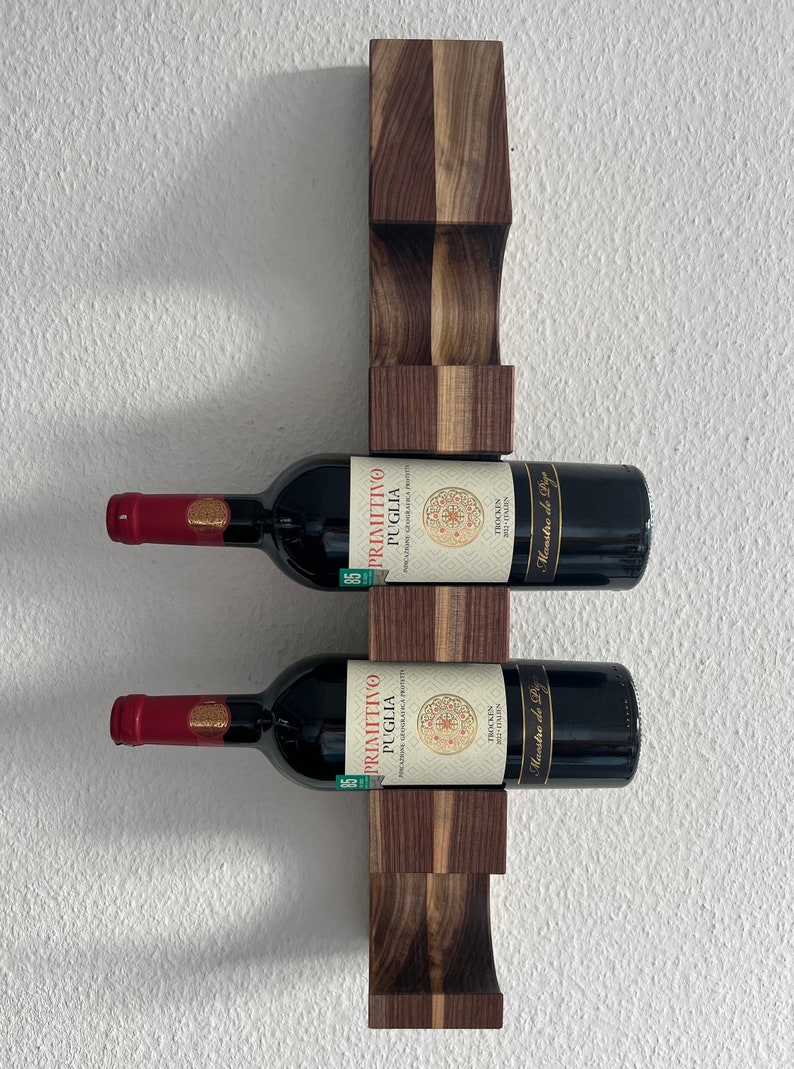 Weinflaschenhalter / Weihnachtsgeschenk Wein / Weinregal Wand / Geschenkidee Wein / Weinhalter Wand / Flaschenregal / Flaschenständer