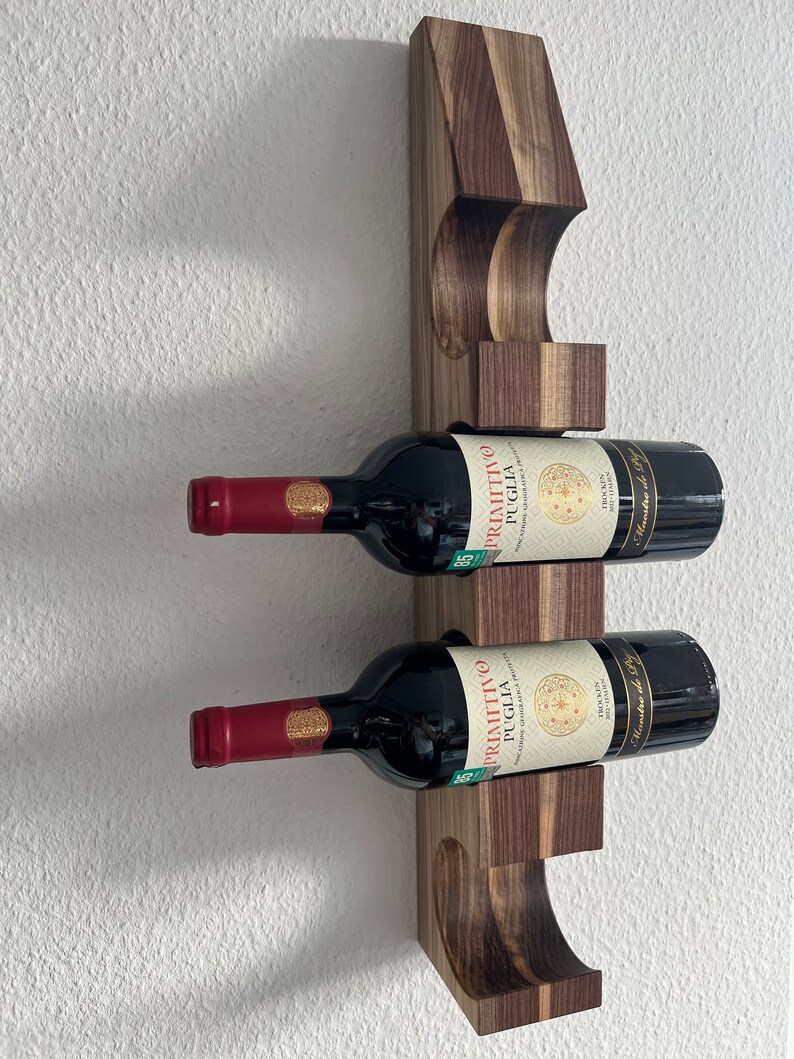 Weinflaschenhalter / Weihnachtsgeschenk Wein / Weinregal Wand / Geschenkidee Wein / Weinhalter Wand / Flaschenregal / Flaschenständer