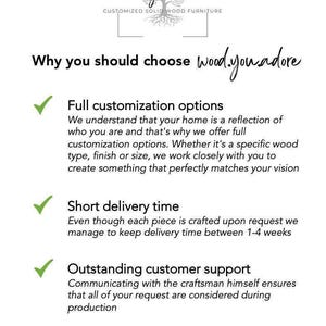 Solid wood outdoor garden table in oak and walnut, wooden table with metal frame, made to measure, customizable, modern, garden dining table image 8