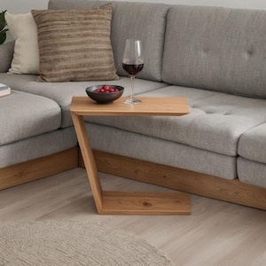 Design side table for your living room / side table / coffee table / side table / real wood table / coffee table / salon table